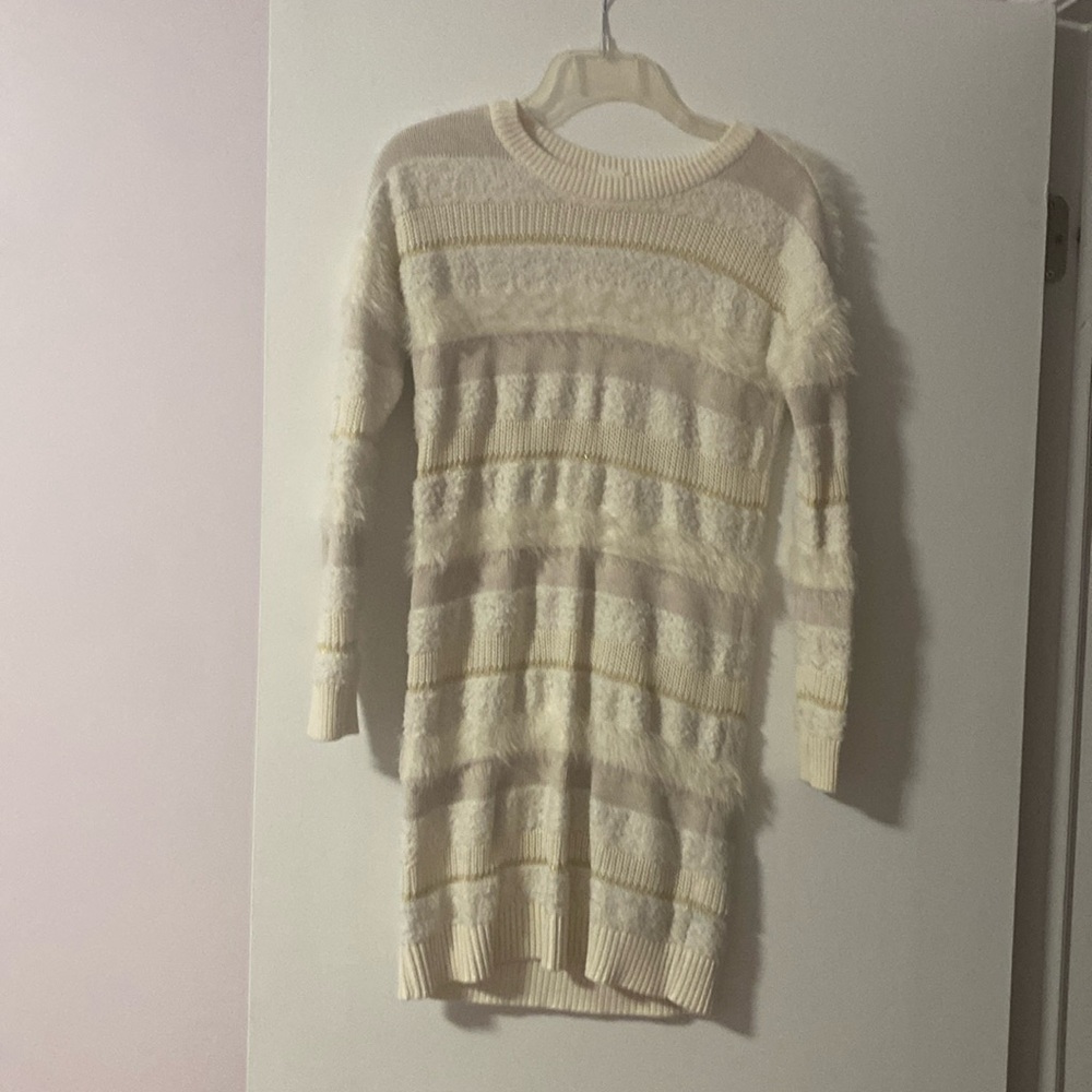 GAP Kids Cream Ribbed Sweater